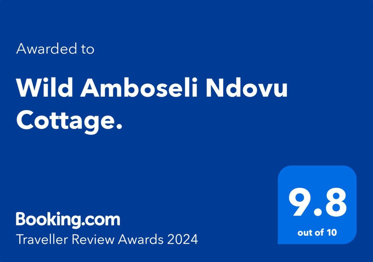 Wild Amboseli Ndovu Cottage. Екстер'єр фото
